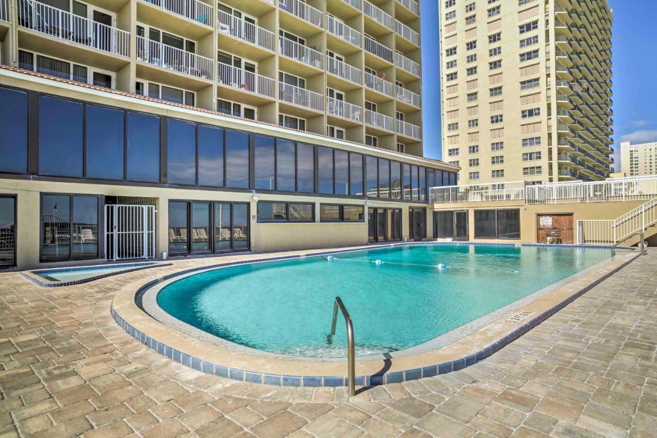 Breezy Daytona Beach Studio With Balcony And Views! Ngoại thất bức ảnh