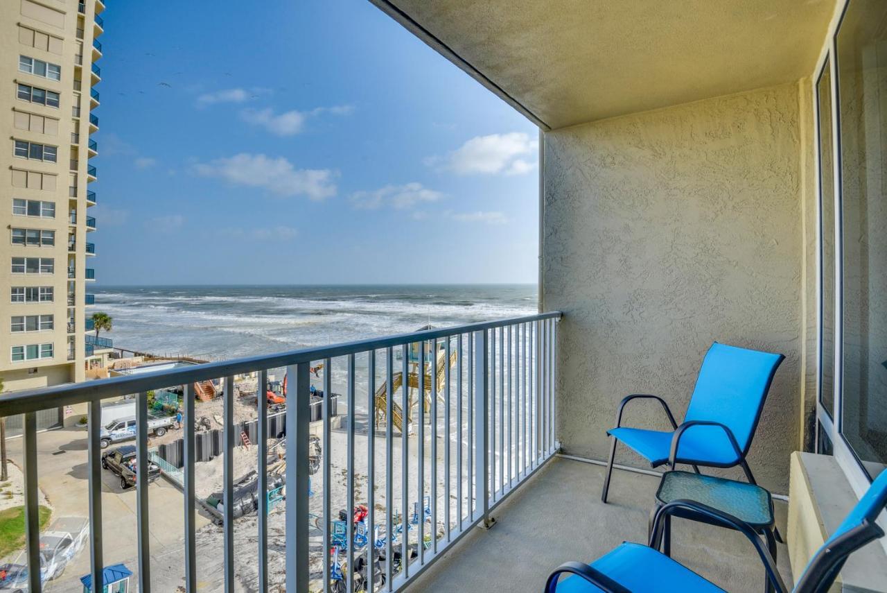 Breezy Daytona Beach Studio With Balcony And Views! Ngoại thất bức ảnh