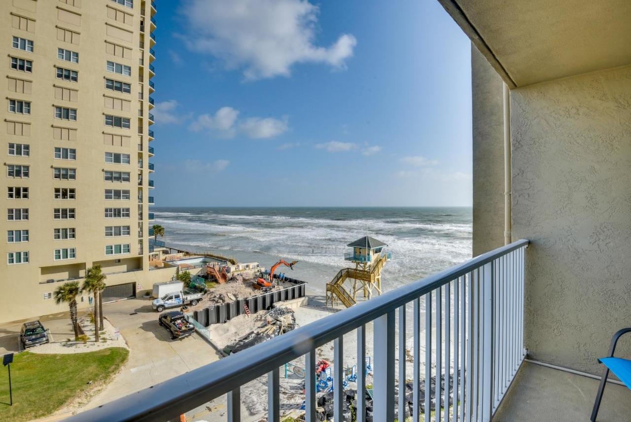 Breezy Daytona Beach Studio With Balcony And Views! Ngoại thất bức ảnh